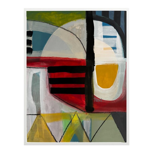 Framed Original Contemporary Abstract Art by Michael Sanchez For Sale