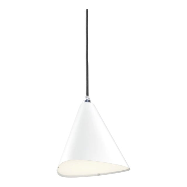 Daniel Becker 'Emily Iii' Pendant Lamp in Matte White for Moss Objects For Sale