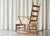 Rocking Chair in Oak and Sheepskin, France, 1960s For Sale - Image 10 of 14