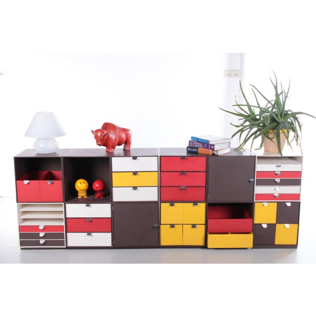 Large Palaset Wall Unit by Ristomatti Ratia for Marimekko, 1970s, Set of 12 For Sale - Image 12 of 15