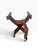 Pair of Vintage Renaissance Revival Savonarola Chairs With Carved Lion Heads For Sale - Image 9 of 14