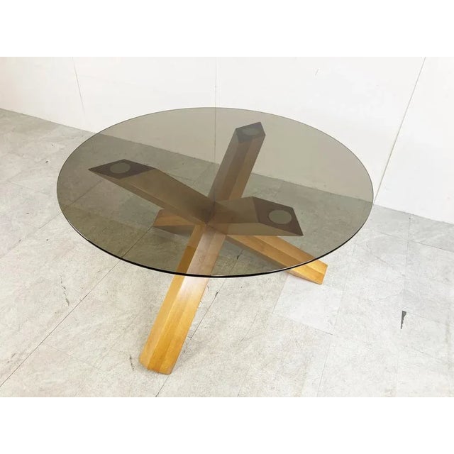 Mid-Century Modern La Rotonda Dining Table by Mario Bellini for Cassina, 1970s For Sale - Image 3 of 10