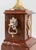 Bronze H & F Paris Circa 1900 Belle Époque Wolf Heads Garniture, Rouge Royal Marble For Sale - Image 8 of 9