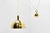 Mid-Century Modern Adjustable Counterweight Pendant in Brass attributed to Florian Schulz, 1970s For Sale - Image 3 of 12