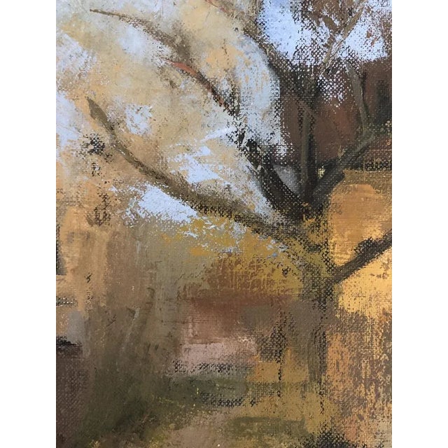 1960s Jean-Jacques Boimond, Chemin de la Golette, Meyrin, 1963, Oil on Canvas For Sale - Image 5 of 11