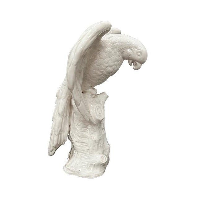 Mid-Century Vintage Italian Ceramic Parrot, Circa 1960 For Sale - Image 4 of 8