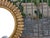 Giltwood Feathered Round Mirror with Radiating Frame, French, 1920s For Sale - Image 9 of 12