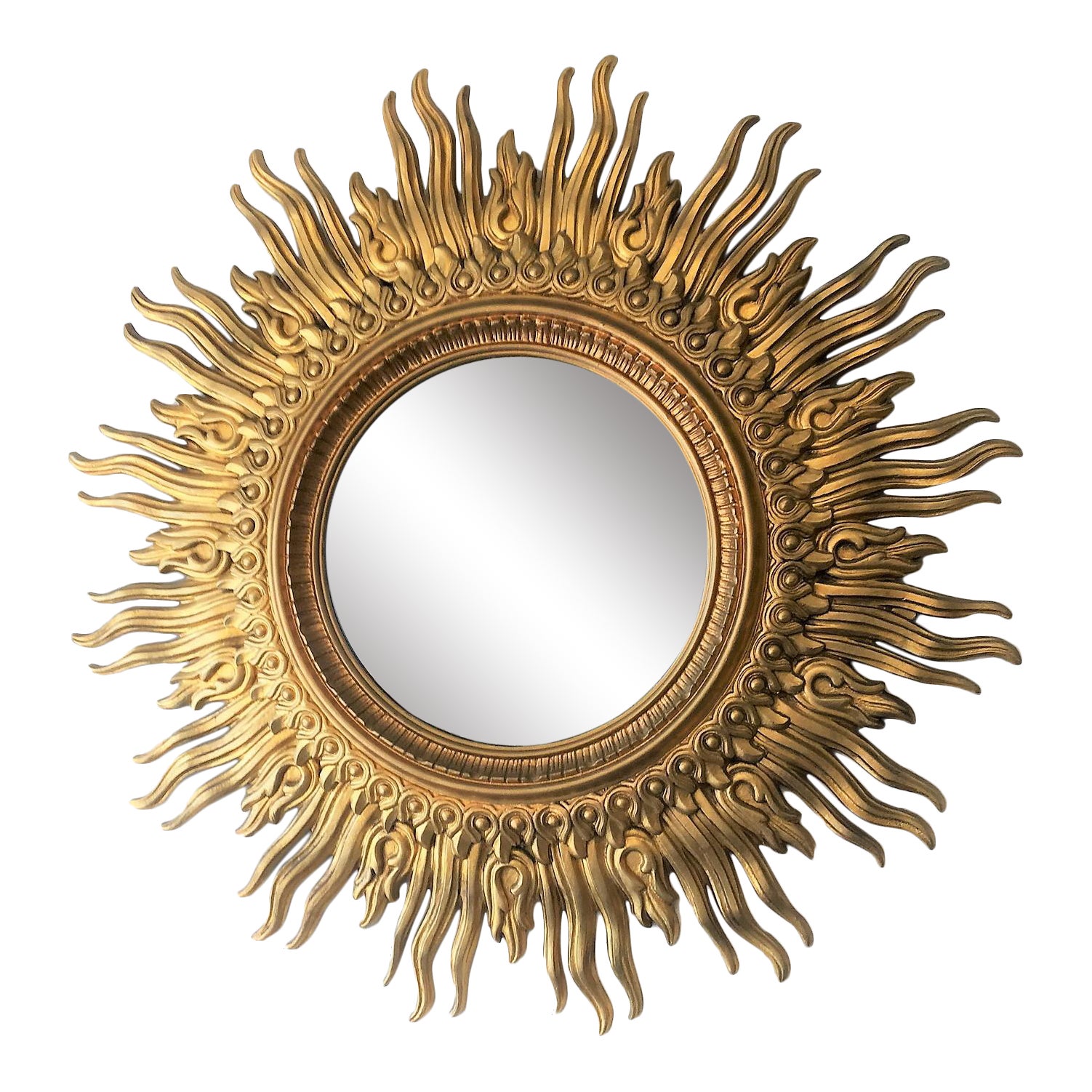 Vintage Sunburst Mirror Chairish