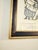Black Vintage Marc Chagall Lithographic Double-Sided Book Plates Set; ‘Village Gris' and ‘Sur La Neige’ (1964) Framed For Sale - Image 8 of 11