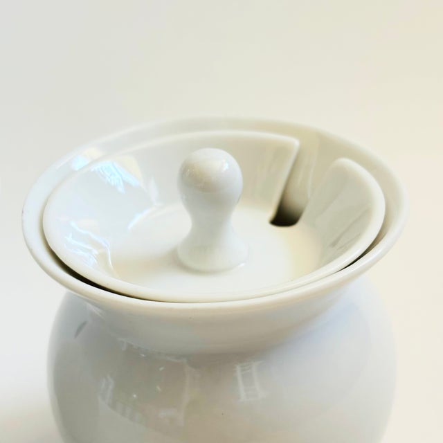 MCM LaGardo Tackett Porcelain Cream and Sugar - Set of 2 For Sale In San Francisco - Image 6 of 9