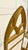 Gold Pair of Hollywood Regency Gothic Revival Gold Dining or Accent Chairs in Ivory Bouclé For Sale - Image 8 of 9