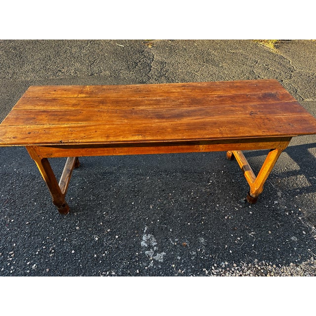 19th Century Farmhouse Table For Sale - Image 9 of 13