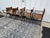 Restoration Hardware 1970s French Director's Dining Chairs | Set of 5 | Chestnut Leather For Sale - Image 14 of 17