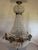 1970s French Louis XVI Rococo Charcoal Bronze Chandelier 1pc For Sale - Image 10 of 18