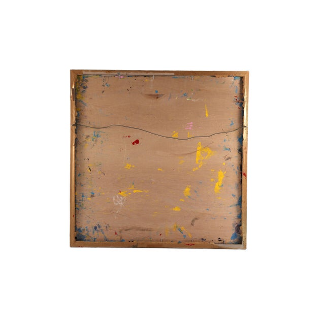 Large Thomas Pulgini Abstract Pop Art Oil Painting For Sale - Image 6 of 6