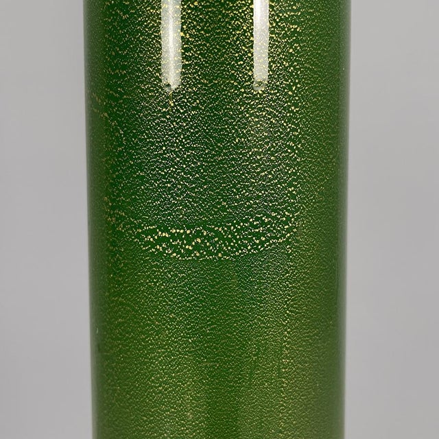 Metal Italian Art Deco Murano Glass Floor Lamp by Tomaso Buzzi for Venini, 1930s For Sale - Image 7 of 14