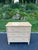 Petite Three Drawer Chest, Wicker and Wood, Bohemian Style, 1980s For Sale - Image 13 of 18