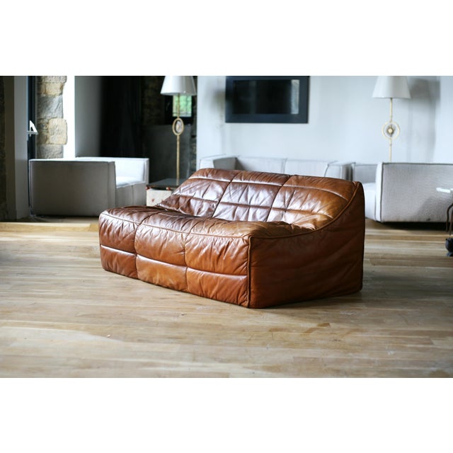 Ligne Roset sofa by Michel Ducaroy, Anais model, 1981 Vintage, very comfortable, deep seat. Foam frame. Feather seat....