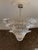 Mid-Century Modern Murano Glass Feather Prism Chandeliers in the style of Barovier, 2010s, Set of 2 For Sale - Image 3 of 13
