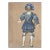 19th Century French Costume Design Painting Signed and Dated 1878 For Sale