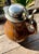 1910s Paul Wynand for Reinhold Merkelbach Secessionist Stoneware Pewter-Lidded Pitcher, C. 1910 For Sale - Image 5 of 17