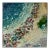 Abstract Beach, Original Oil Painting, Art, by Van Ness For Sale
