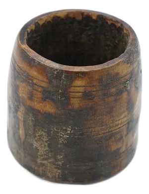 Wood Decorative Vase Elegant Natural Centerpiece for Home Décor