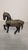 Indian Wooden Ceremonial Horse with Brass from Charles Mareck, 1920s For Sale - Image 9 of 18