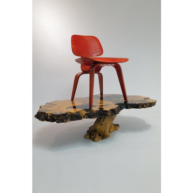 California Buckeye Burlwood Cocktail Table by Mountain Craft, 1970s For Sale - Image 9 of 18