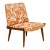 Walnut Lounge Chair by Kroehler Furniture For Sale
