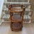 Vintage McGuire Porto Petite Three-Tier Rattan End Table on Casters For Sale - Image 12 of 12
