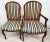 Mid 20th Century French Provincial Dining Chairs Vintage Set of 6 For Sale - Image 5 of 12