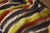 Vintage Folk Art Portuguese Wool Blanket Cobertor De Papa Striped Textile Rustic Bed Throw, 1950s For Sale - Image 9 of 11