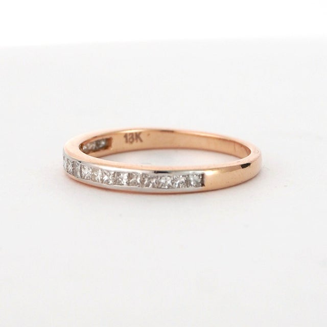 Experience the refined elegance of our exquisite Diamond Band Ring, crafted with precision in 2020. This sophisticated...