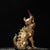 Late 19th Century Gilt Bronze Mythical Unicorn Beast Statue, 2.2kg For Sale - Image 4 of 9