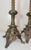 Antique 1800's Ornate Bronze Religious Candle Holder Electric Table Lamps - a Pair For Sale In New York - Image 6 of 14