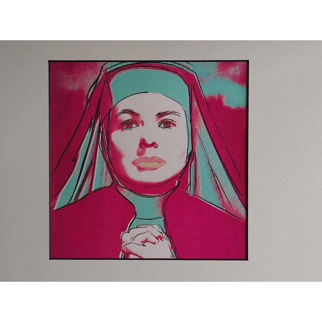 After Andy Warhol, The Nun, Ingrid Bergman, 1987, Serigraphy For Sale - Image 8 of 8