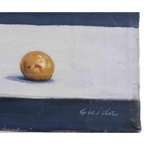 Gino Guida, The Autumn Rock, 1980s, Oil Painting For Sale - Image 4 of 7