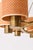 1940s Scandinavian Modern Ceiling Lamp in Brass and Cane by Hans Bergström, 1940s For Sale - Image 5 of 13