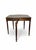 Elegant early 19th-century American mahogany flip-top card or game table in the Sheraton tradition, featuring a...