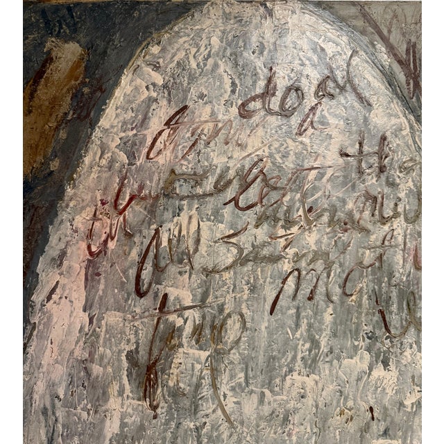 Jay Milder, Untitled Composition Abstract Expressionist Oil Painting Jay Milder, 1960 For Sale - Image 13 of 14