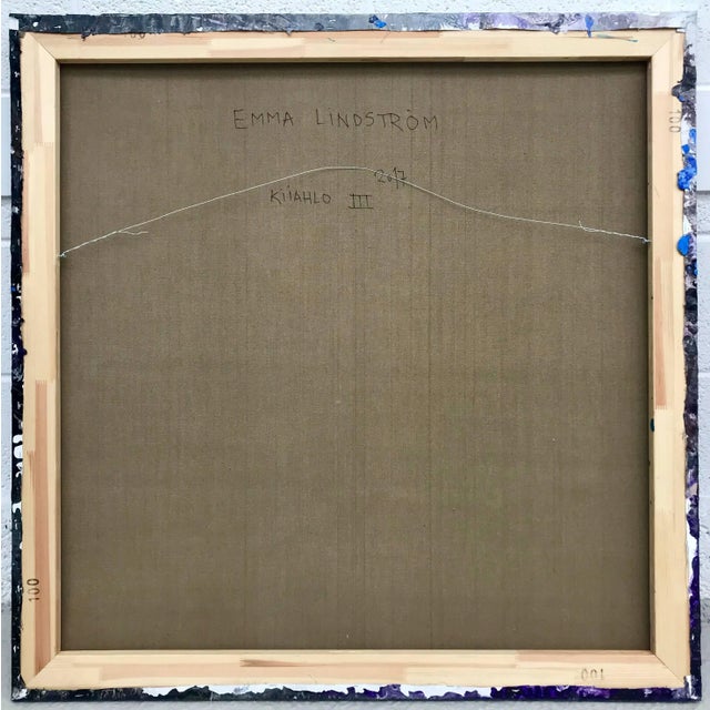 Emma Lindström, Kiiahlo 3 Lilac Purple Modern Abstract Painting by Swedish Contemporary Artist, 2017 For Sale - Image 6 of 7