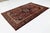 Vintage Hamadan Hand-Knotted Wool Rug With Geometric Medallion – Red & Navy For Sale - Image 9 of 9