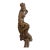 Antique 19th Century Hand Carved Lady Nude Lady Architectural Salvage Sculpture For Sale