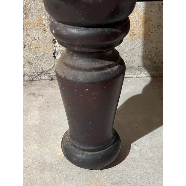 Early 20th Century Vintage Traditional Head and Foot Board Set-Double/Full Size For Sale - Image 5 of 11