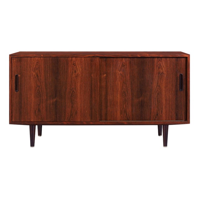Danish Modern Rosewood Credenza by Carlo Jensen for Poul Hundevad For Sale