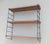 Mid-Century Wood and Metal Wall Shelf, 1950s For Sale - Image 4 of 7