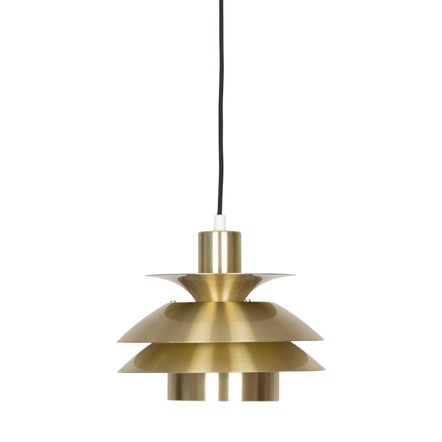 Vintage Danish Pendant Lamp, 1980s For Sale