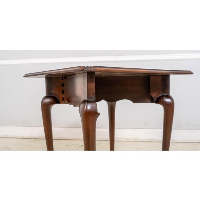 Kittinger Cw-2 Colonial Williamsburg Mahogany Handkerchief Table For Sale - Image 11 of 18