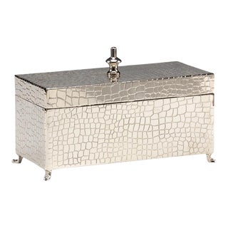Wildwood Brass Footed Box For Sale